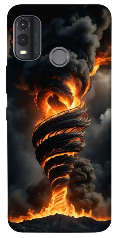Чохол на Nokia G11 Plus Вогняний торнадо фото 1 з 1
