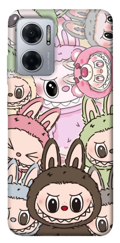 Чохол на Xiaomi Redmi Note 11E All Labubu 3 фото 1 з 1