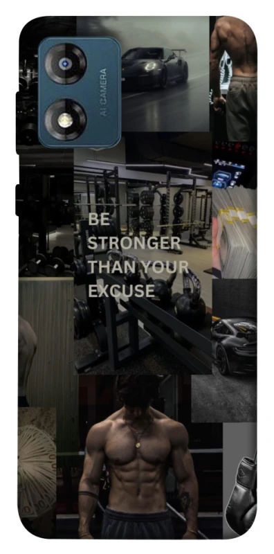 Чохол на Motorola Moto E13 Be stronger фото 1 з 1