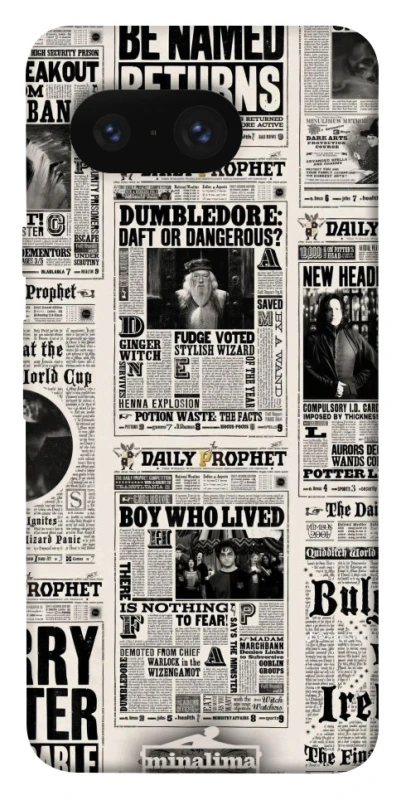Чехол на Google Pixel 8 Harry Potter newspaper фото 1 из 1