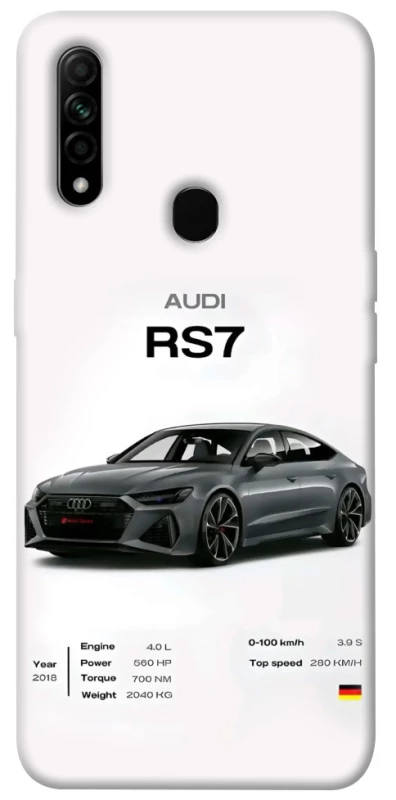 Чехол на Oppo A31 Audi RS7 фото 1 из 1