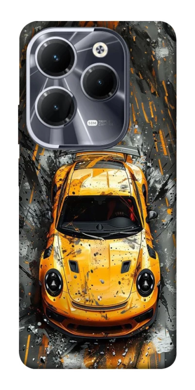 Чехол на Infinix Hot 40 Drawn Porsche фото 1 из 1