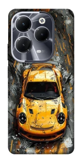 Чехол на Infinix Hot 40 Drawn Porsche фото 1 из 1