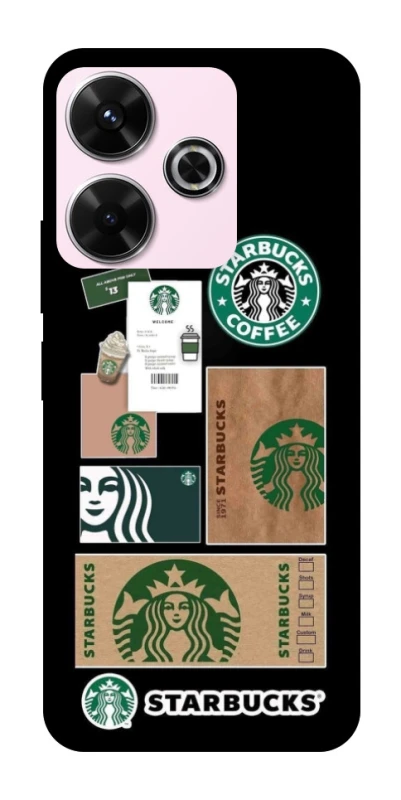Чохол на Xiaomi Poco M6 4G Starbucks coffee фото 1 з 1
