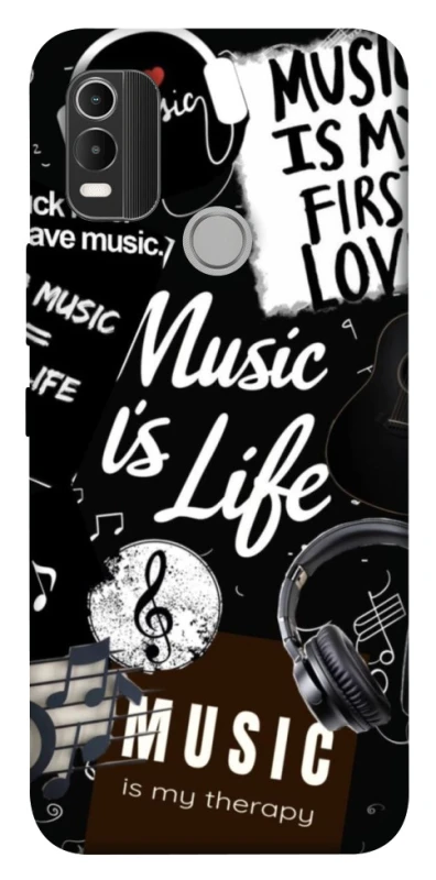 Чехол на Nokia C21 Plus Music is Life фото 1 из 1