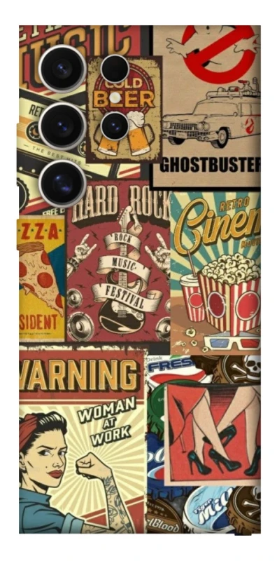 Чохол на Samsung Galaxy S25 Ultra Retro collage ver.2 фото 1 з 1