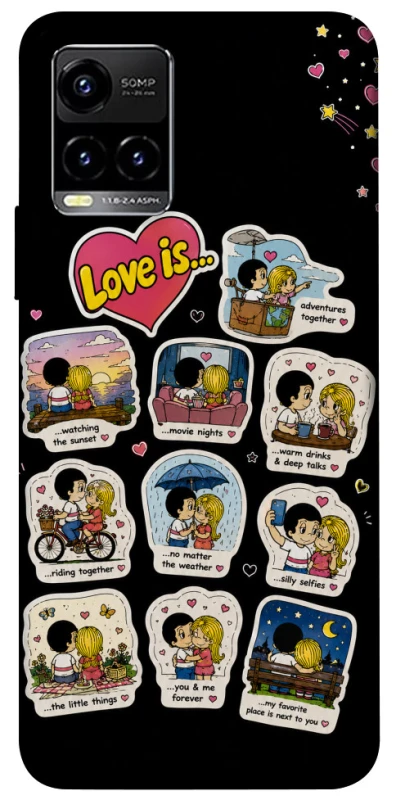 Чохол на Vivo Y21 / Y33s Love is ver.4 фото 1 з 1