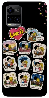 Чехол на Vivo Y21 / Y33s Love is ver.4 фото 1 из 1