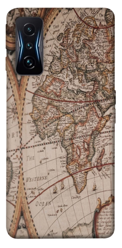 Чехол на Xiaomi Poco F4 GT Карта путешествий фото 1 из 1