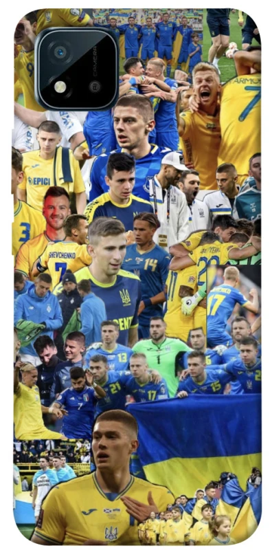 Чехол на Realme C20 UA-Football ver.6 фото 1 из 1