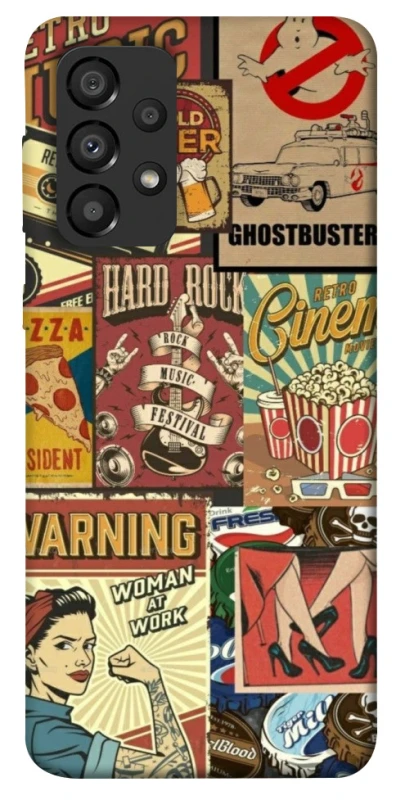 Чохол на Samsung Galaxy A33 5G Retro collage ver.2 фото 1 з 1