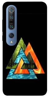 Чехол на Xiaomi Mi 10 / Mi 10 Pro Валькнут v4 фото 1 из 1