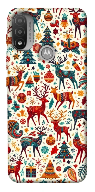 Чохол на Motorola Moto E20 Christmas spirit ver.5 фото 1 з 1
