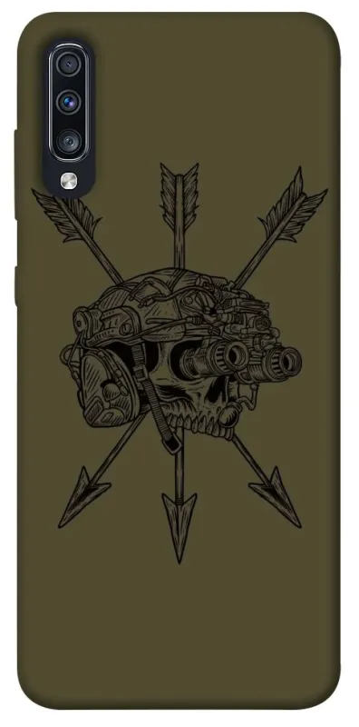 Чохол на Samsung Galaxy A70 (A705F) Mil skull фото 1 з 1