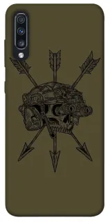 Чохол на Samsung Galaxy A70 (A705F) Mil skull фото 1 з 1