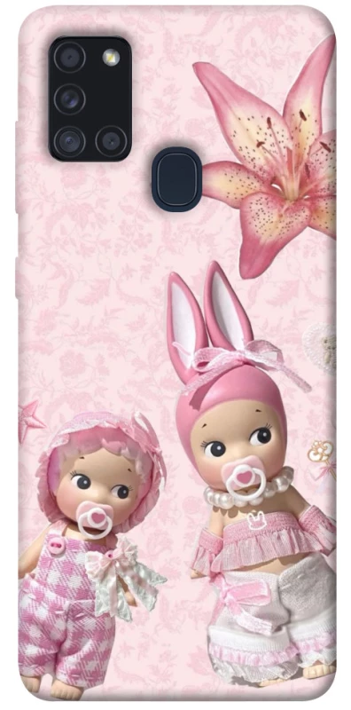 Чохол на Samsung Galaxy A21s Vintage Blossom Twins фото 1 з 1