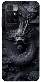 Чехол на Xiaomi Redmi 10 black dragon фото 1 из 1