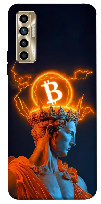 Чохол на TECNO Camon 17P Bitcoin God фото 1 з 1