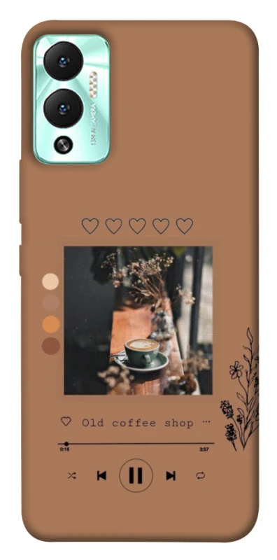 Чохол на Infinix Hot 12 Play Coffee player фото 1 з 1