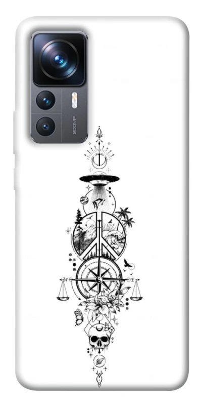 Чехол на Xiaomi 12T / 12T Pro Tattoo ver.7 фото 1 из 1