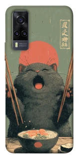 Чехол на Vivo Y31 Hungry Cat фото 1 из 1