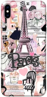 Чехол на Apple iPhone XS Max (6.5") Fashion collage ver.8 фото 1 из 1