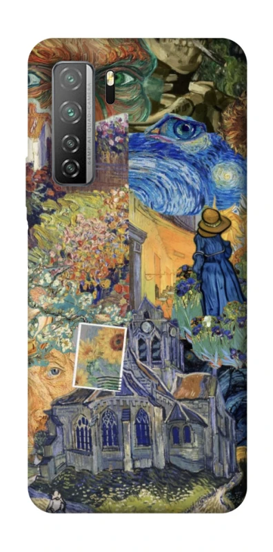 Чохол на Huawei Nova 7 SE Van Gogh collage фото 1 з 1