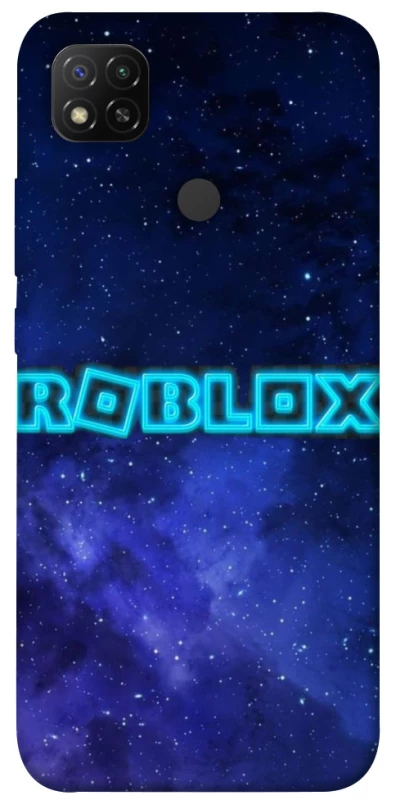 Чохол на Xiaomi Redmi 9C Roblox Space Logo Blue фото 1 з 1