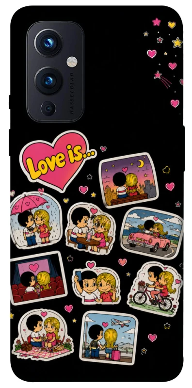 Чохол на OnePlus 9 Love is ver.3 фото 1 з 1