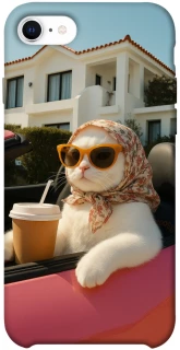 Чехол на Apple iPhone SE (2020) Stylish Cat Cruise фото 1 Чехол на Apple iPhone SE (2020) Stylish Cat Cruise фото 1 из 1
