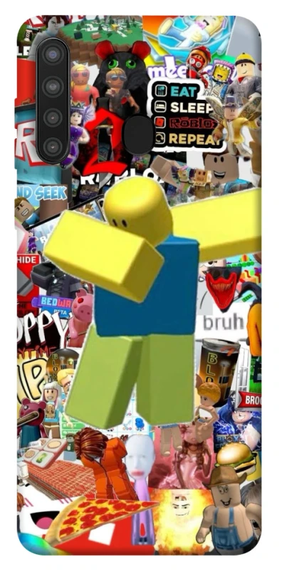 Чехол на Samsung Galaxy A21 Roblox style фото 1 из 1
