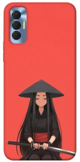 Чохол на TECNO Spark 8P Red samurai фото 1 з 1