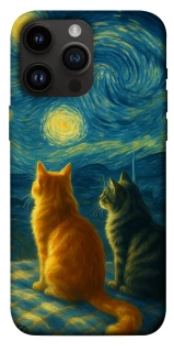 Чохол на Apple iPhone 14 Pro Max (6.7") Cats under the stars фото 1 з 1