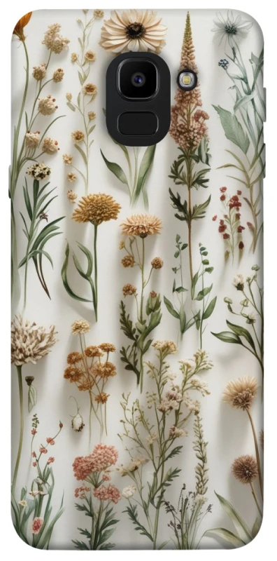 Чохол на Samsung J600F Galaxy J6 (2018) Floral design ver.2 фото 1 з 1