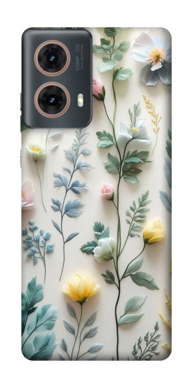 Чохол на Motorola Moto G85 Floral design ver.4 фото 1 з 1