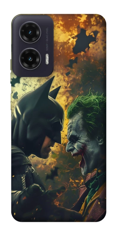 Чохол на Motorola Moto G35 Batman and the Joker фото 1 з 1