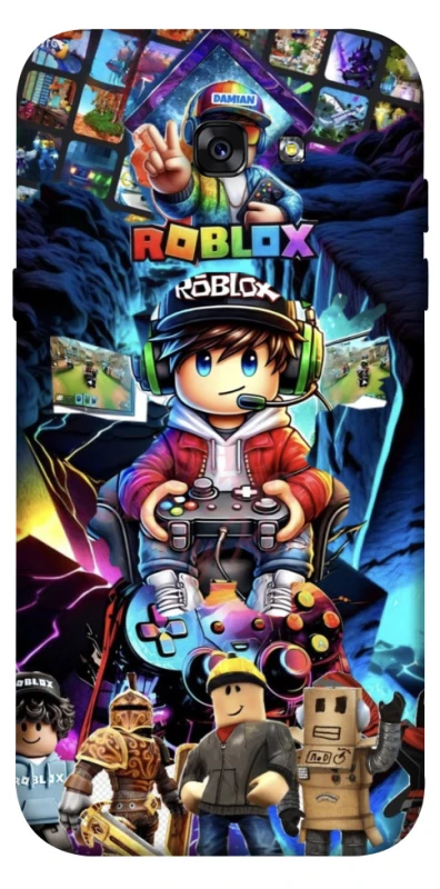 Чехол на Samsung A720 Galaxy A7 (2017) Roblox collage ver.4 фото 1 из 1