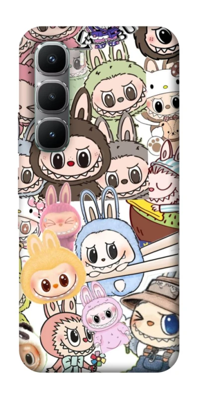 Чохол на Infinix Hot 60 Pro All Labubus фото 1 з 1