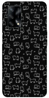 Чохол на Oppo A74 4G Black Cats фото 1 з 1