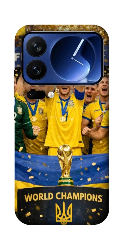 Чохол на Xiaomi 17 Pro UA-Football ver.5 фото 1 з 1