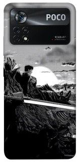 Чехол на Xiaomi Poco X4 Pro 5G Berserk sunset фото 1 из 1