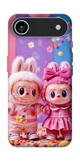 Чохол на Apple iPhone 17 Air (6.5") Labubu twins ver.2 фото 1 з 1