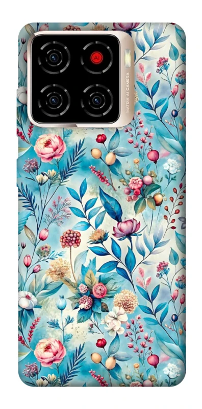 Чехол на ZTE Blade A56 Floral design ver.5 фото 1 из 1