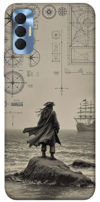 Чехол на TECNO Spark 8P Captain Jack Sparrow фото 1 из 1