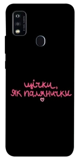 Чехол на ZTE Blade A51 Щічки, як палянички фото 1 из 1