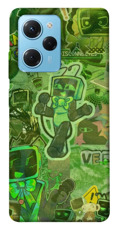 Чохол на Xiaomi Poco X5 Pro 5G Dandysworld tv green theme фото 1 з 1