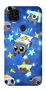 Чехол на ZTE Blade v2020 Pebble kitten stars фото 1 из 1