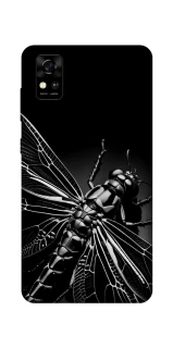 Чохол на ZTE Blade A31 Black dragonfly фото 1 з 1