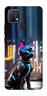Чохол на Oppo A15s / A15 Cyber cat фото 1 з 1