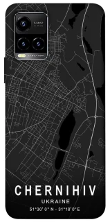 Чохол на Vivo Y21 / Y33s Chernihiv map фото 1 з 1